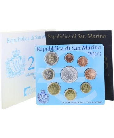 Saint-Marin Coffret BU euro 2003