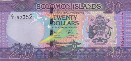 Salomon (îles) 20 Dollars Armoiries, drapeau - Musiciens - 2017 - Neuf - P.34