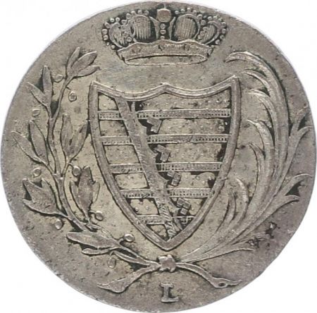 Saxe-Cobourg-Saalfeld 6 Kreuzer Armoiries - 1805 L