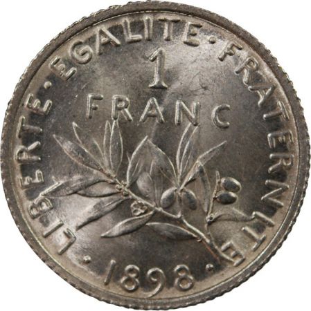 SEMEUSE - 1 FRANC ARGENT 1898