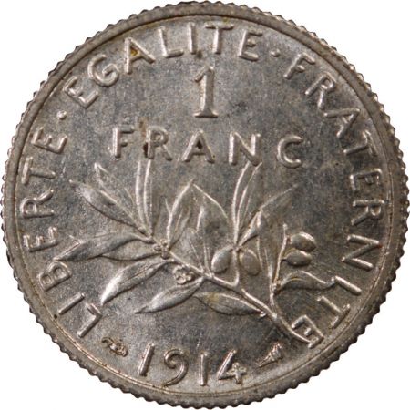 SEMEUSE - 1 FRANC ARGENT 1914