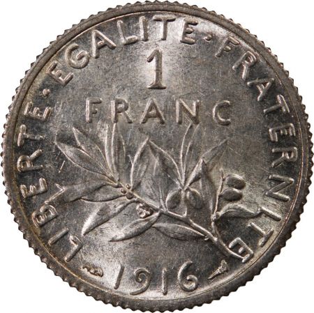 SEMEUSE - 1 FRANC ARGENT 1916