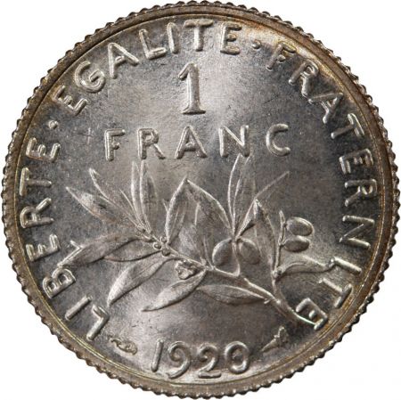 SEMEUSE - 1 FRANC ARGENT 1920