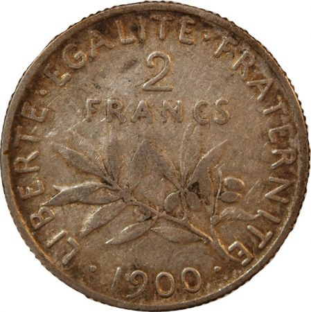 SEMEUSE - 2 FRANCS ARGENT 1900