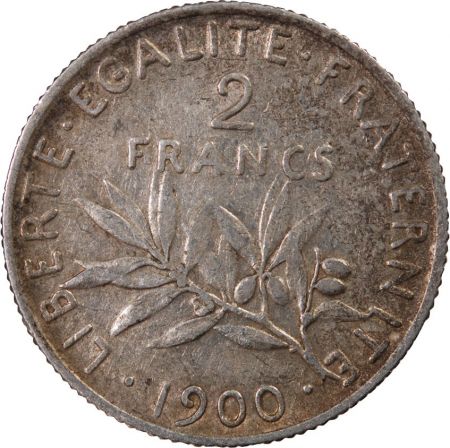 Semeuse - 2 Francs Argent 1900