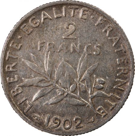 Semeuse - 2 Francs Argent 1902