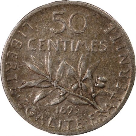 SEMEUSE - 50 CENTIMES ARGENT 1899