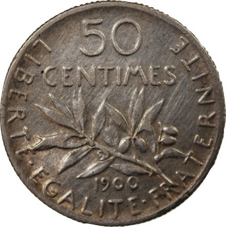 SEMEUSE - 50 CENTIMES ARGENT 1900