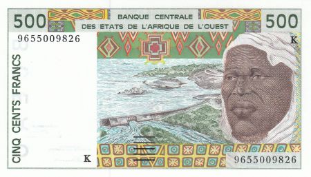 Sénégal 500 Francs homme 1996 - Sénégal