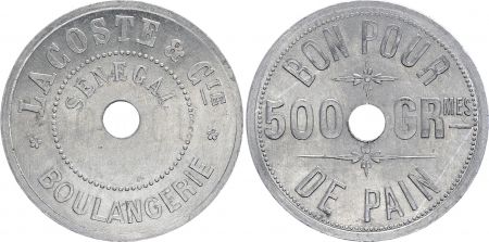 Sénégal 500 Grammes de Pain, Boulangerie Lacoste et Cie - 1920-1925