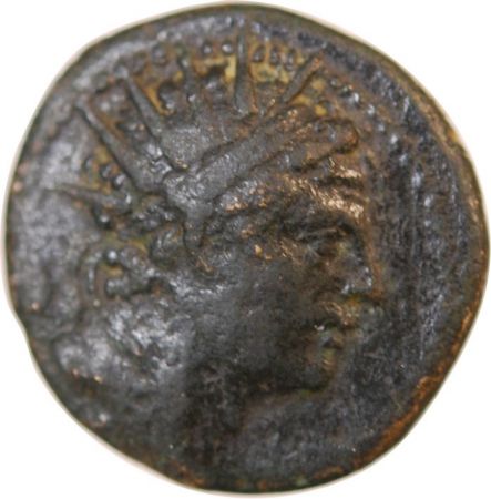 SICILE  CENTURIPE - HEXAS bronze - vers 240 av. JC - GC.1084