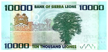 Sierra Leone 10000 Leones - Colombe de la Paix  - 2021 - P.33b