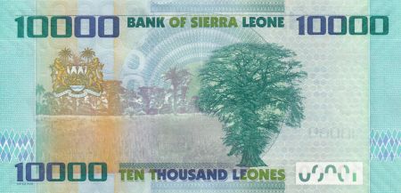 Sierra Leone 10000 Leones Colombe de la Paix  - 2010