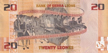 Sierra Leone 20 Leones - Constance Cummings-John - 2022 - P.NEW