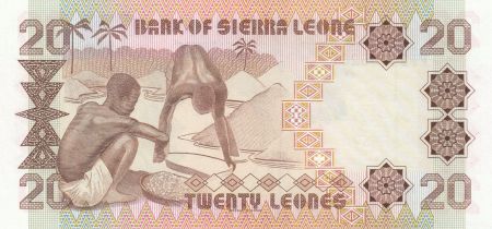 Sierra Leone 20 Leones - S. Stevens - 1984 - Neuf - P.14b