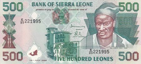 Sierra Leone 500 Leones - K. Londo - Bateaux de pêche - 1998