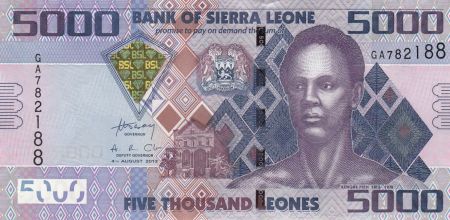 Sierra Leone 5000 Leones Sengbe Pieh - Barrage - 2013