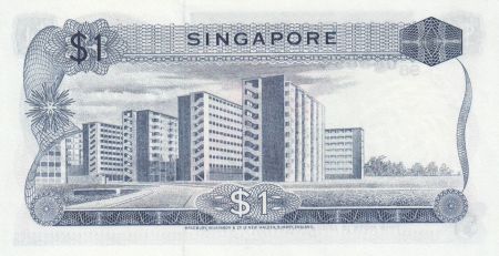 Singapour 1 Dollar 1972 - Orchidées