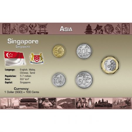 Singapour Monnaies du Monde - Singapour
