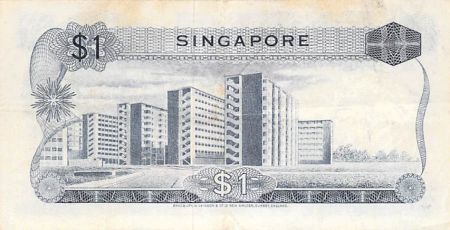 Singapour SINGAPOUR - 1 DOLLAR (1972)