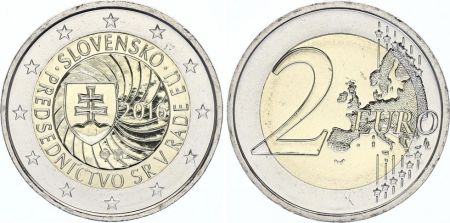Slovaquie 2 Euro Présidence Slovaque de l\'Europe - 2016