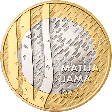 Slovénie 3 Euros Commémo. SLOVENIE 2022 - 150 ans de Matija Jama