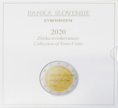 Slovénie Coffret BU Euro SLOVENIE 2020 - 30 ans Référendum de l\'Indépendance et 500 ans de Bohori