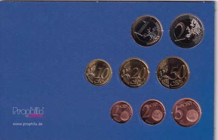 Slovénie Série 8 monnaies Euro - Slovénie 2009