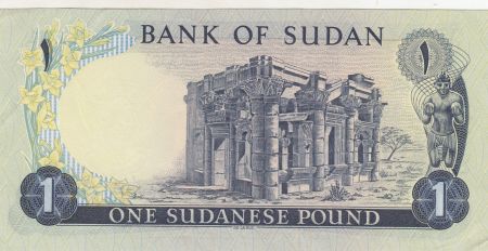Soudan 1 Pound 1984 - Bâtiment, Ruines
