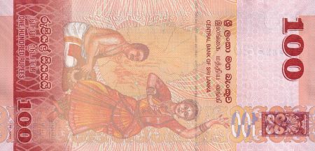 Sri-Lanka 100 Rupees - Oiseau - Danseurs - 2020 - P.NEW