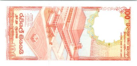 Sri-Lanka 100 Rupees 1988 - Lion - Parlement