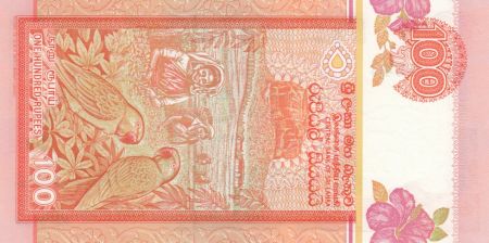 Sri-Lanka 100 Rupees Jarre - Perroquets - 1995 - P.111 Neuf