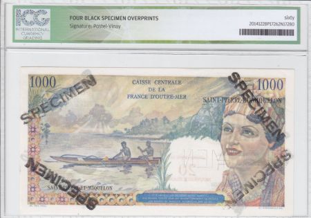 St-P. et Miquelon 1000 Francs Union Française