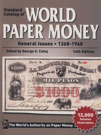 Standard Catalog of World Paper Money, 1368-1960 Ed 14 - 2011 oCCASION