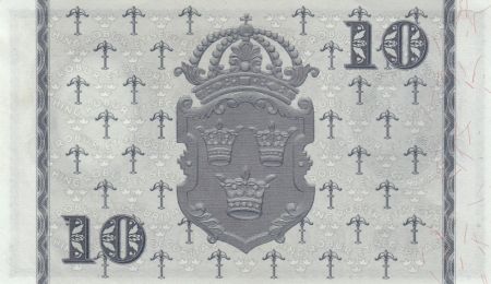 Suède 10 Kronor Roi Gustaf Vasa - 1959