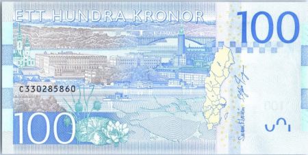 Suède 100 Kronor Greta Garbo - 2016