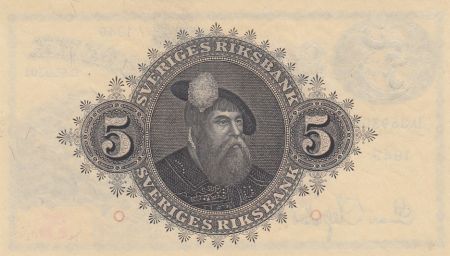 Suède 5 Kronor Svea - Gustav Vasa - 1949 - D.859301