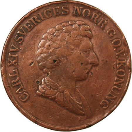 Suède SUÈDE  CARL XIV JOHAN - 1 SKILLING 1820