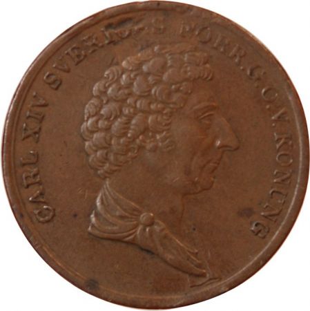 Suède SUÈDE  CARL XIV JOHAN - 2 SKILLING 1836
