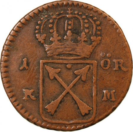 Suède SUÈDE  ULRIKA ELEONORA - 1 ÖRE 1719