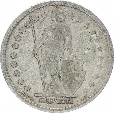 Suisse 1 Franc Helvetia - 1911 B Berne
