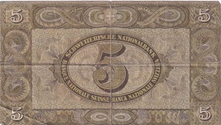 Suisse 5 Francs William Tell - 20-01-1949 - Série 40 C