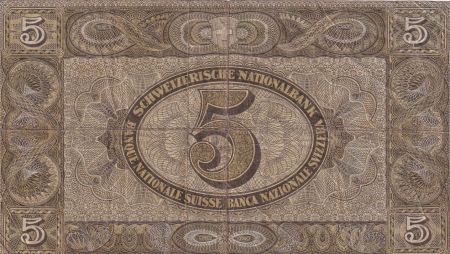 Suisse 5 Francs William Tell - 22-02-1951 - Série 49 O