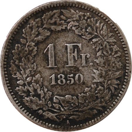 Suisse SUISSE - 1 FRANC ARGENT 1850