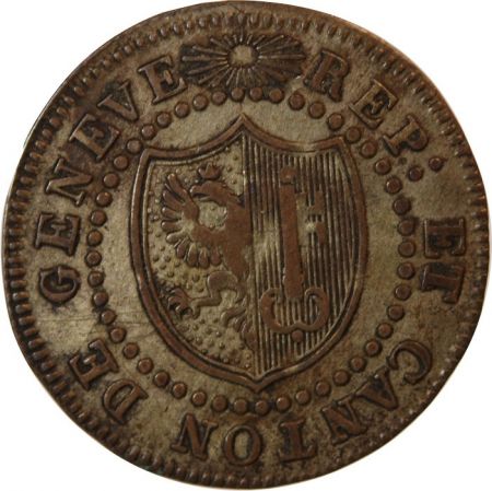 Suisse SUISSE  GENÈVE - 1 SOL 1817 H
