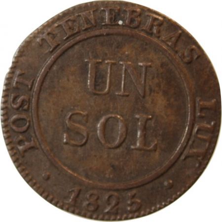 Suisse SUISSE  GENÈVE - 1 SOL 1825