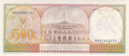 Suriname 500 Gulden Indépendance 1980 - 1982
