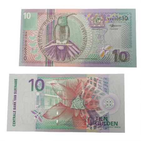 Suriname Lot 6 billets 5 à 1000 Gulden SURINAME