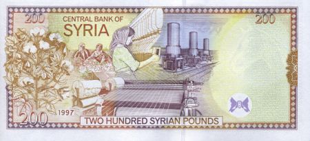 Syrie Lot 5 billets 50 à 1000 Pounds SYRIE 1997 à 1998