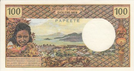 Tahiti 100 Francs Tahitienne - ND (1973) - Série T.2